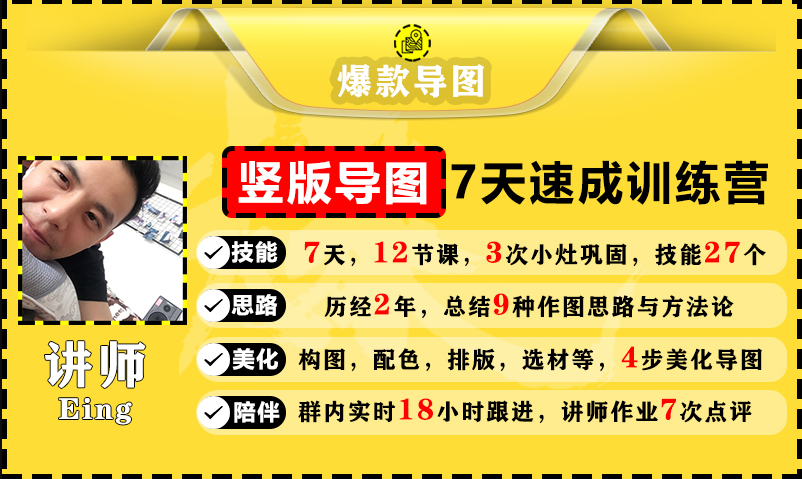 价值1388元【爆款导图】训练营 一张图吸粉800+，学完你也可以- 副业 - 兼职-冷颜学社
