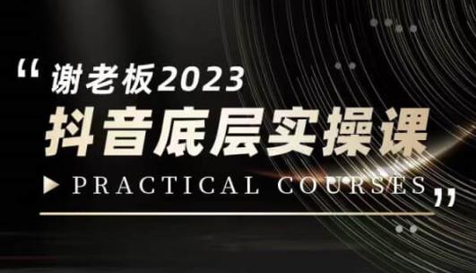蟹老板·2023抖音底层实操课，打造短视频的底层认知- 副业 - 兼职-冷颜学社