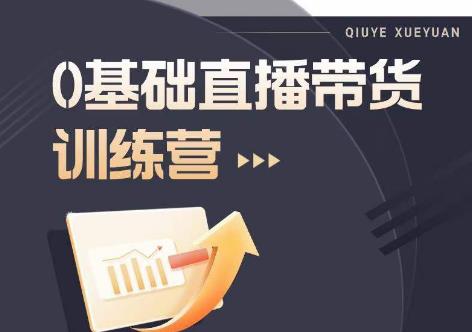 2023直播带货入门进阶运营实训课程，新手直播运营培训实操课- 副业 - 兼职-冷颜学社